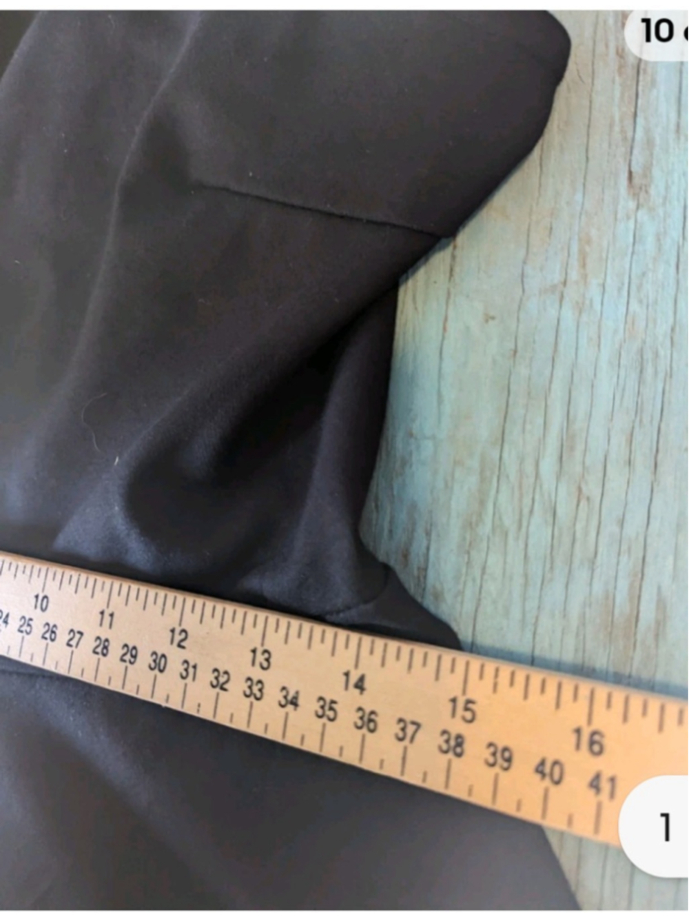 Sarin Mathews Black Large One Shoulder Cocktail Party Dress Vintage Style - Picture 8 of 11